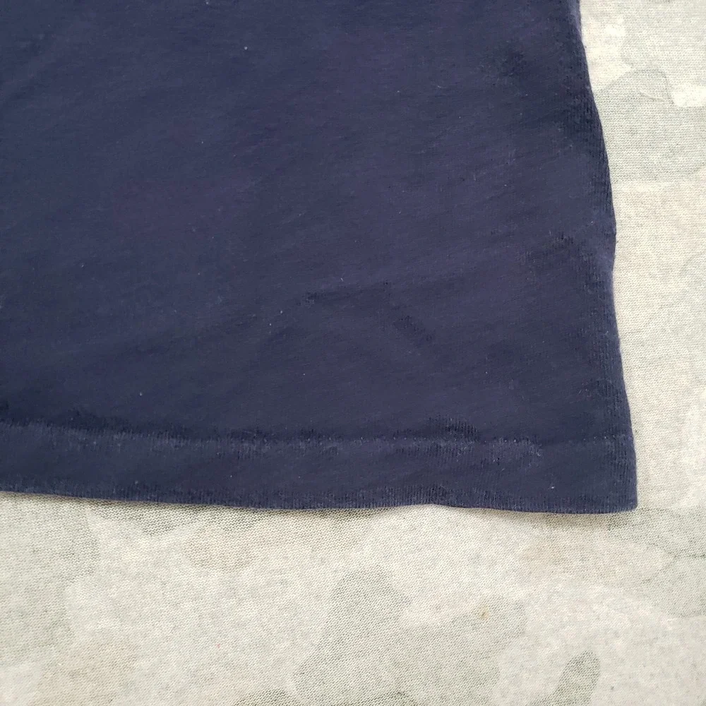 Vintage Native Shirt Mens XL Blue Signal Sports Short Sleeve Single Stitch - Picture 3 of 11